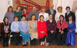 Члены клуба на мероприятии. 2004 г.